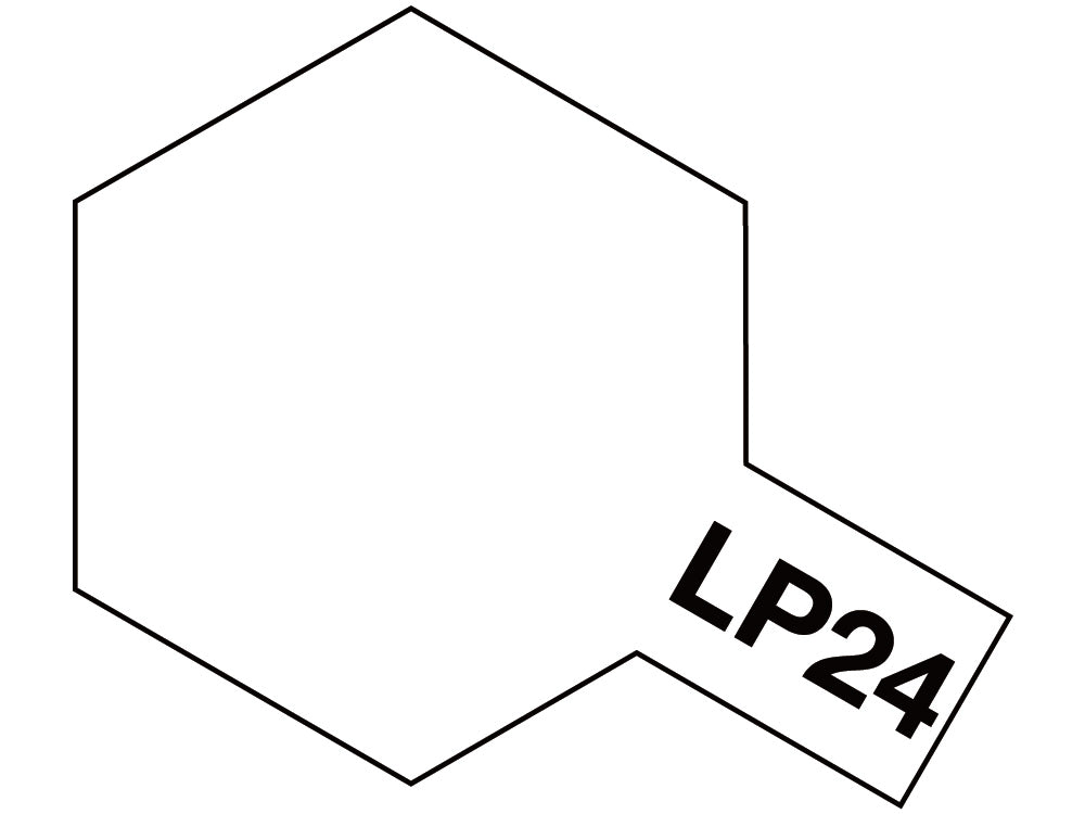 Tamiya LP-24 Semi Gloss Clear Lacquer Paint 10ml - Satin Clear Coat