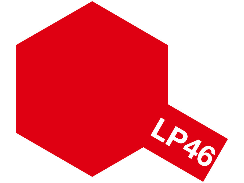 Tamiya LP-46 Pure Metallic Red Lacquer Paint 10ml - Metallic Racing Red