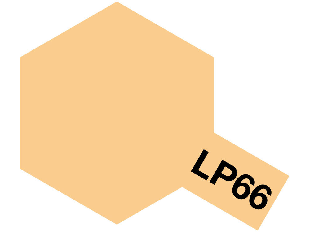Tamiya LP-66 Flat Flesh Lacquer Paint 10ml - Figure Skin Tone Paint