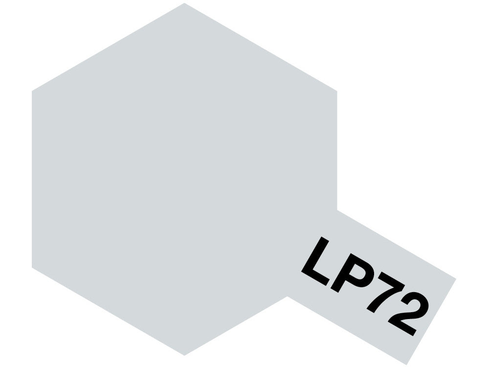 Tamiya LP-72 Mica Silver 10ml - Lacquer Paint for Plastic Models