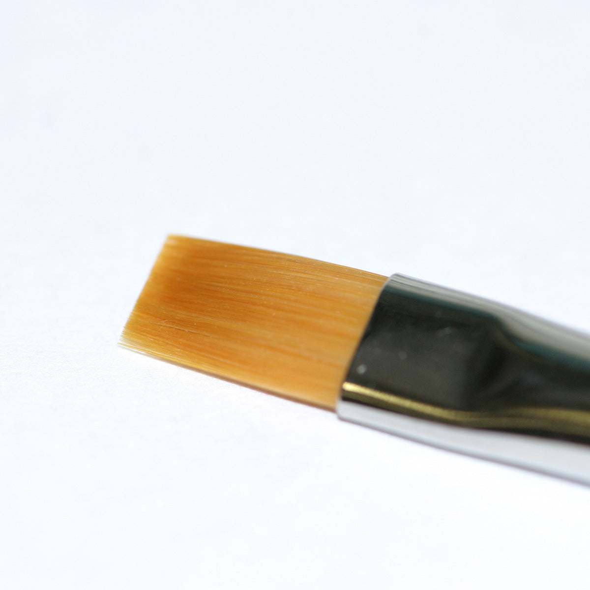 Tamiya High Finish Flat Brush No. 2 - Resin Bristle Model Painting Brush