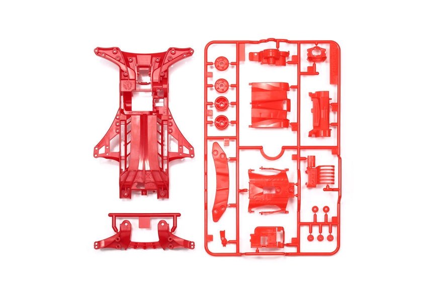 Tamiya JR FM-A Chassis Set Red 95411