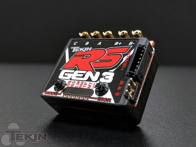 Tekin RS Gen3 BL Sensored/Sensorless D2 ESC 8.5 Turn Limit TT1156 Default Title