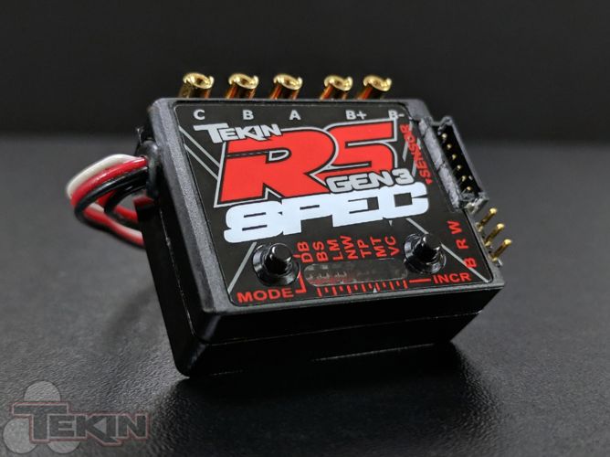 Tekin RS Gen3 Spec Sensored/ Sensorless D2 ESC TT1157 Default Title