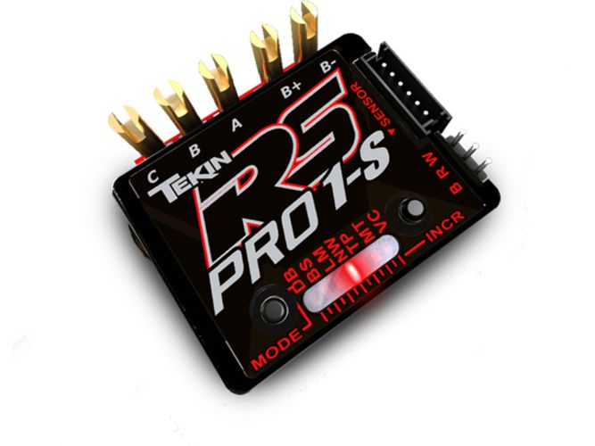 Tekin RS Pro 1S Black Edition BL Sensored/Sensorless ESC TT1161 Default Title