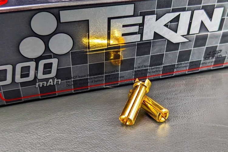 Tekin 4S 6000mAh 140C Brick LCG 5mm Bullets Titanium LiPo TT1660 Default Title