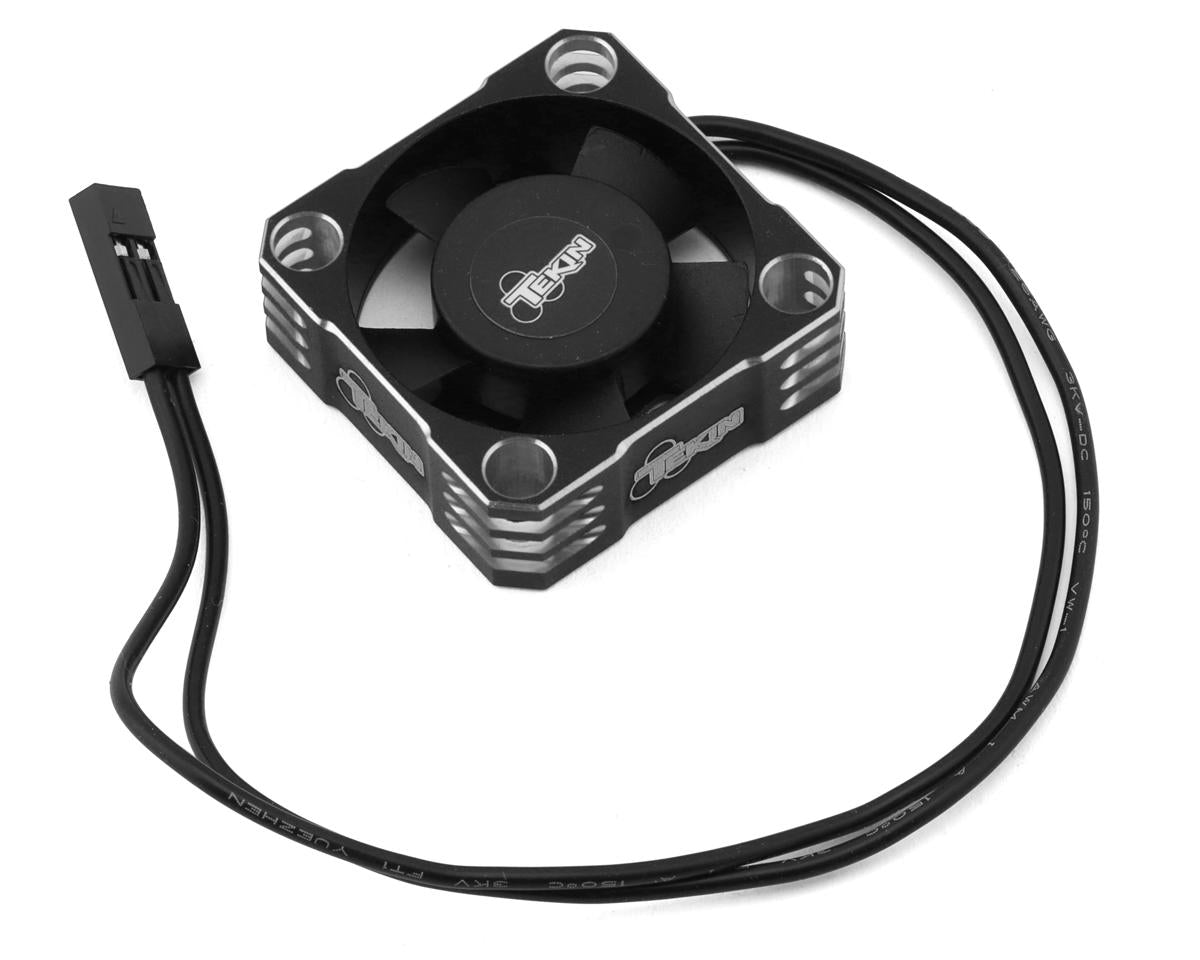 Tekin 30x30x10 Hiflow Aluminum Cooling Fan (Black/Silver) TT3862