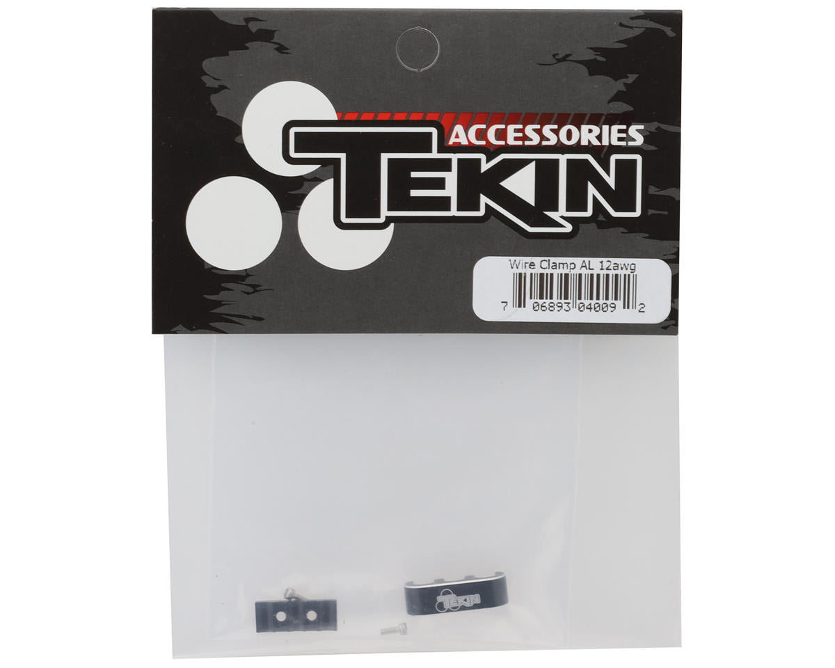 Tekin Aluminum 3 Wire Clamp (Black) (12awg) TT4009