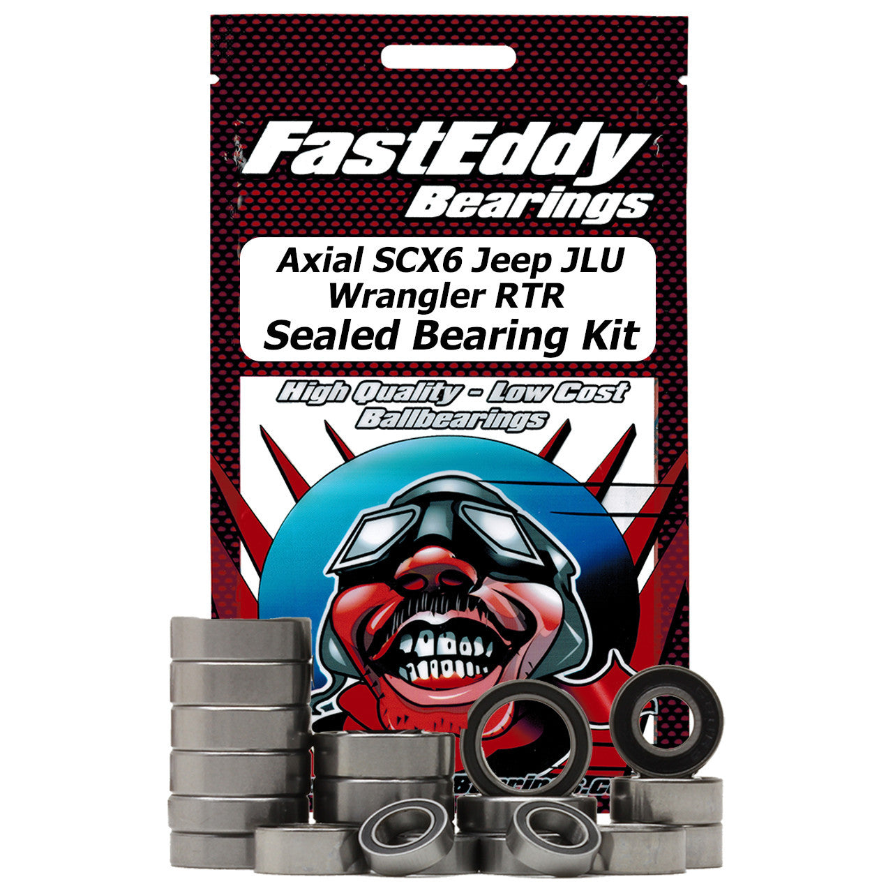 Team FastEddy Axial SCX6 Jeep JLU Wrangler RTR Sealed Bearing Kit