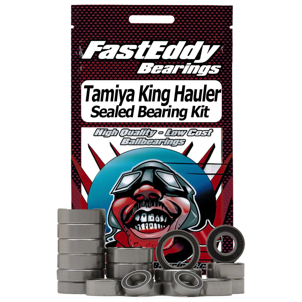 Team FastEddy Sealed Bearing Kit for Tamiya King Hauler 1/14 RC Semi Truck