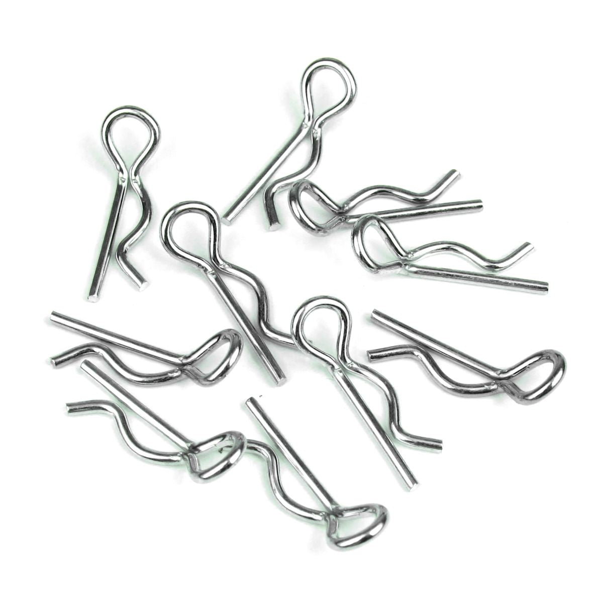 Tekno RC Angled Body Clips, 10pcs