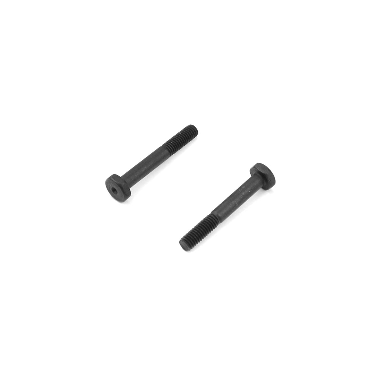 Tekno RC Steering Link Screws (Black, Steel, 2pcs)