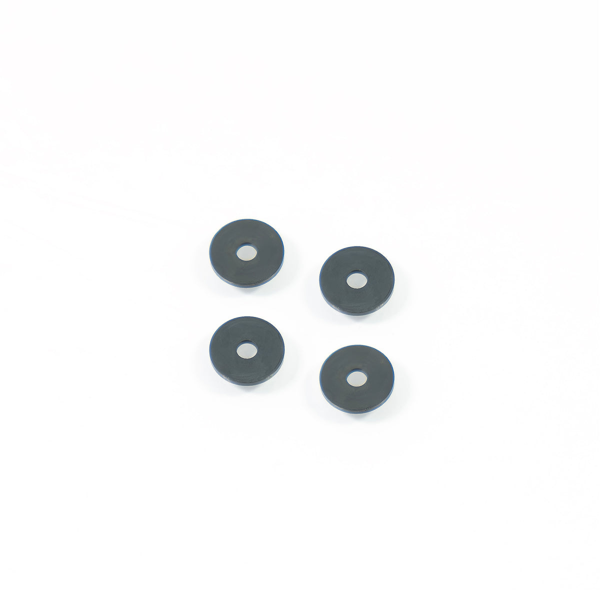 Tekno RC M2.7x10.0x1.0mm Washer (CNC, Hardened Steel, Black, 4pcs)