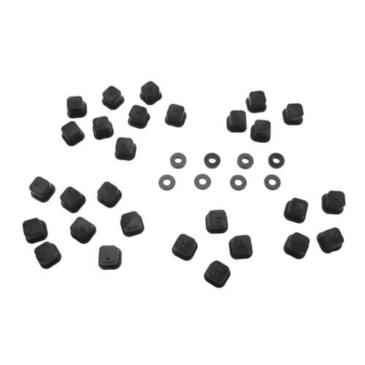 Tekno RC V2 Hinge Pin Inserts Wheelbase Shims