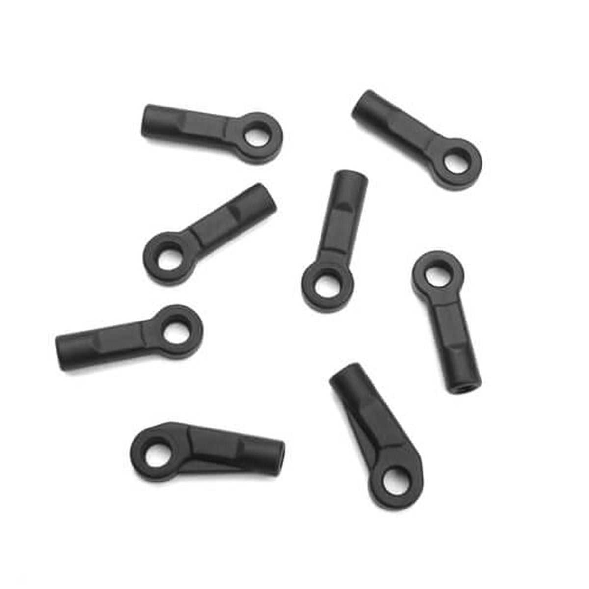 Tekno RC Hard 6.8mm M4 Thread Rod Ends 8-Pack