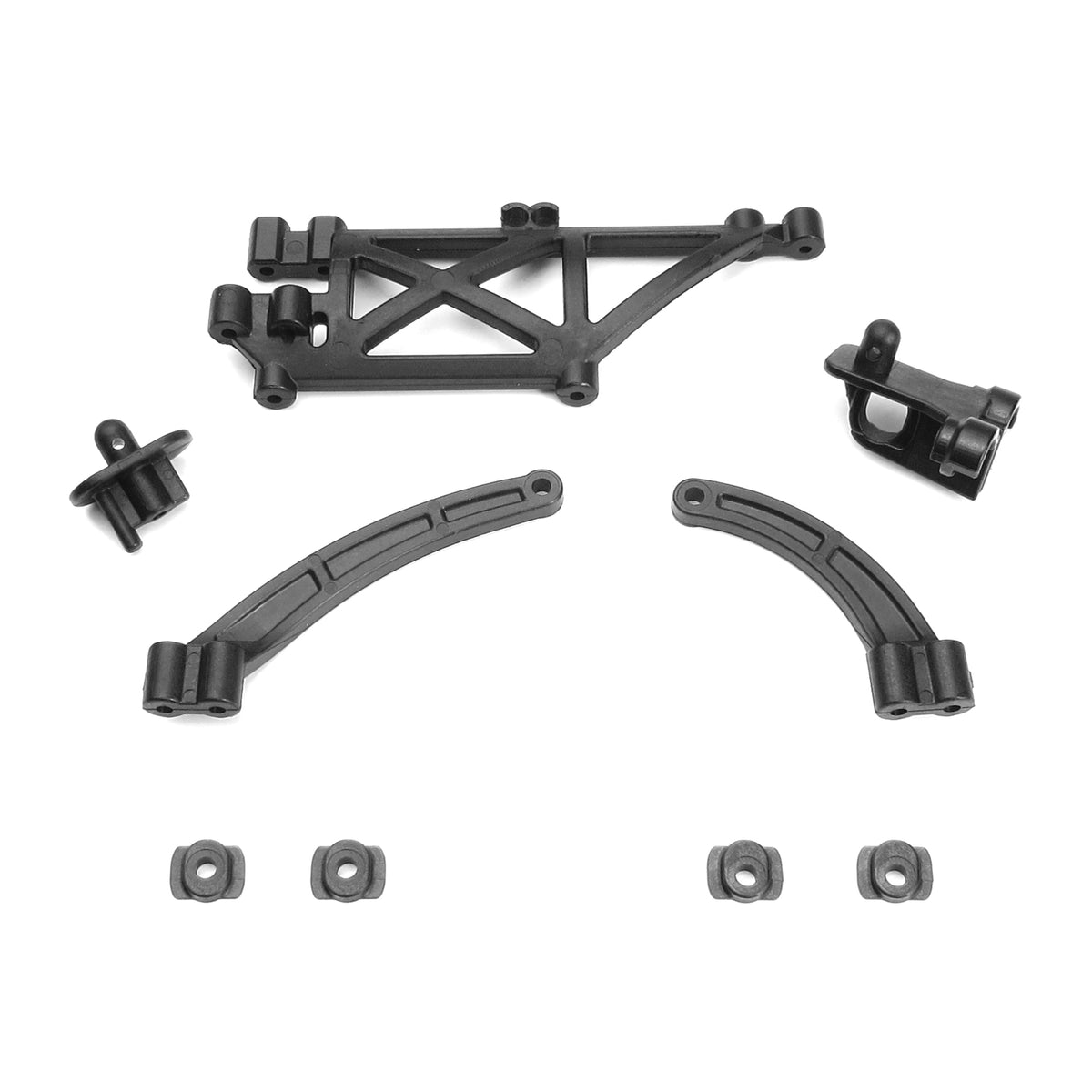 Tekno RC EB410 Chassis Brace & Body Mount Set