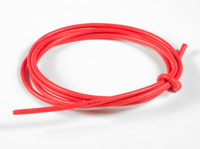 TQ Wire 16 Gauge Super Flexible Wire- Red 3' 1634