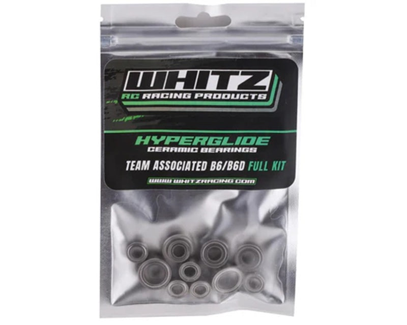 Whitz Racing HyperGlide Ceramic Bearings for Team Associated B6 | Full Kit