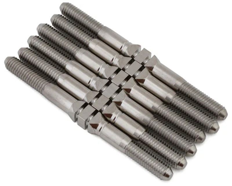 Whitz Racing Products Team Associated B7 HyperMax Ti Turnbuckle (Natural) RC Upgrade Part