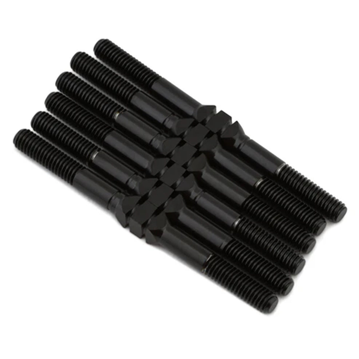 Whitz Racing Products Team Associated B7.1 HyperMax Titanium Turnbuckle, Black RC Upgrade Part