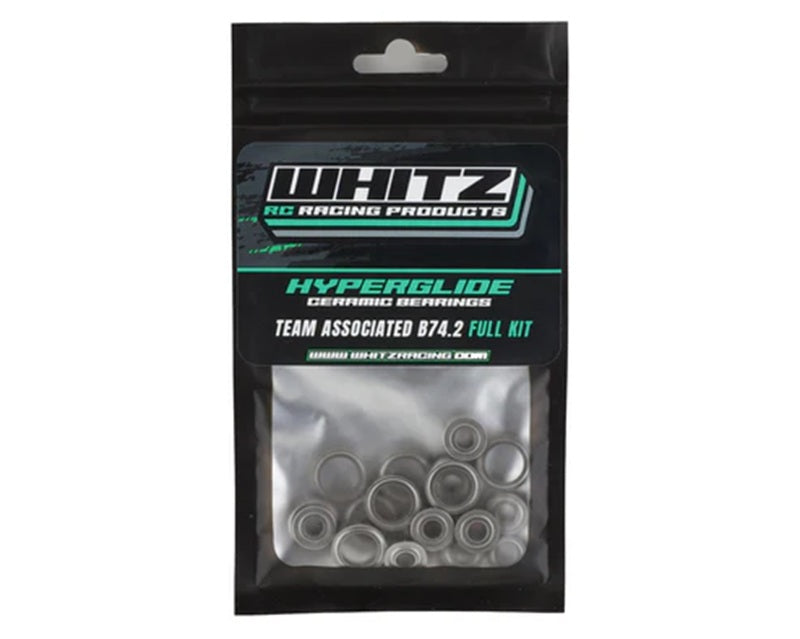 Whitz Racing Products Associated B74.2 HyperGlide Bearings - Full Kit RC Upgrade Part