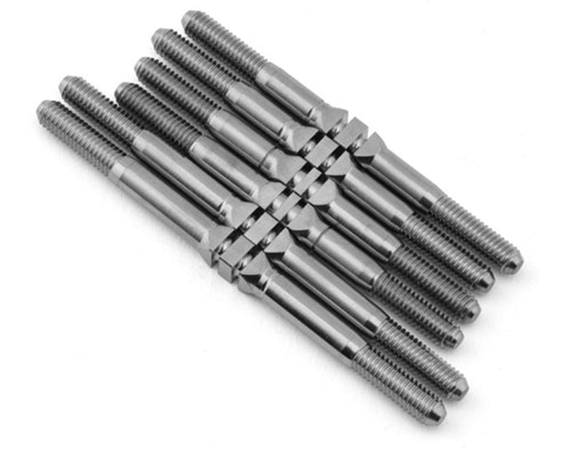 Whitz Racing Products Custom Works Rocket 5 HyperMax Ti Turnbuckles (Natural) RC Upgrade Part