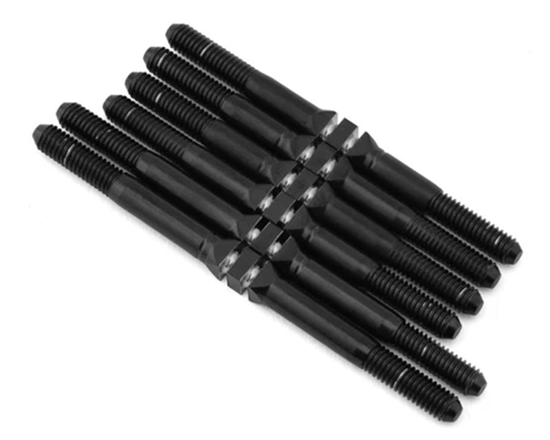 Whitz Racing Products Custom Works Rocket 5 HyperMax Ti Turnbuckles (Black) RC Upgrade Part