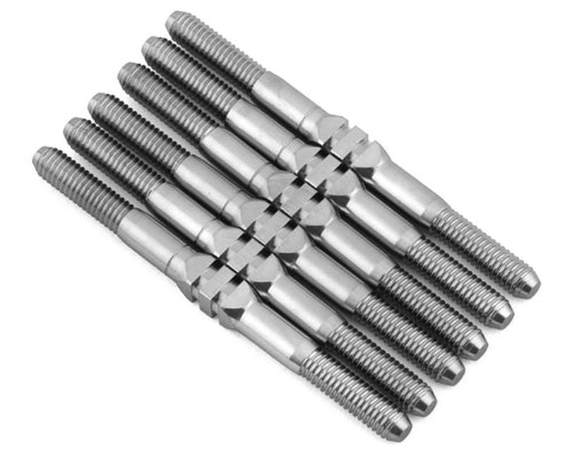Whitz Racing TLR 22X - HyperMax 3.5mm Titanium Turnbuckle Kit, TLR22X-HM