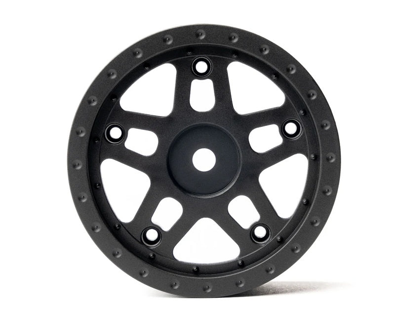 Whitz Racing Products 1/10 Whiplash Rear 2.2" 12mm Sprint Car Wheels (2) (Orange)