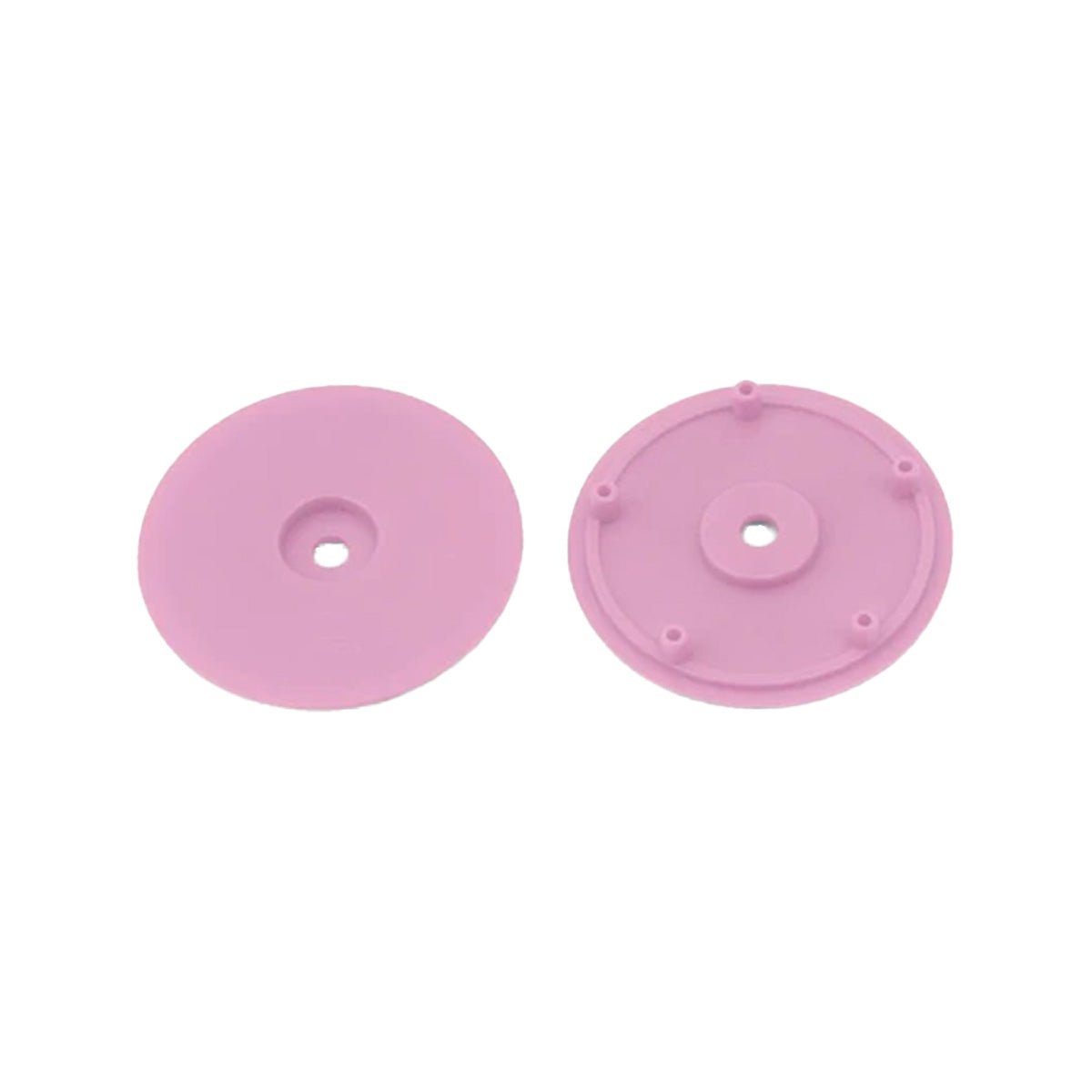 Whitz Racing Products 1/10 Whiplash Rear 2.2" 12mm Sprint Car Wheels (2) (Pink)
