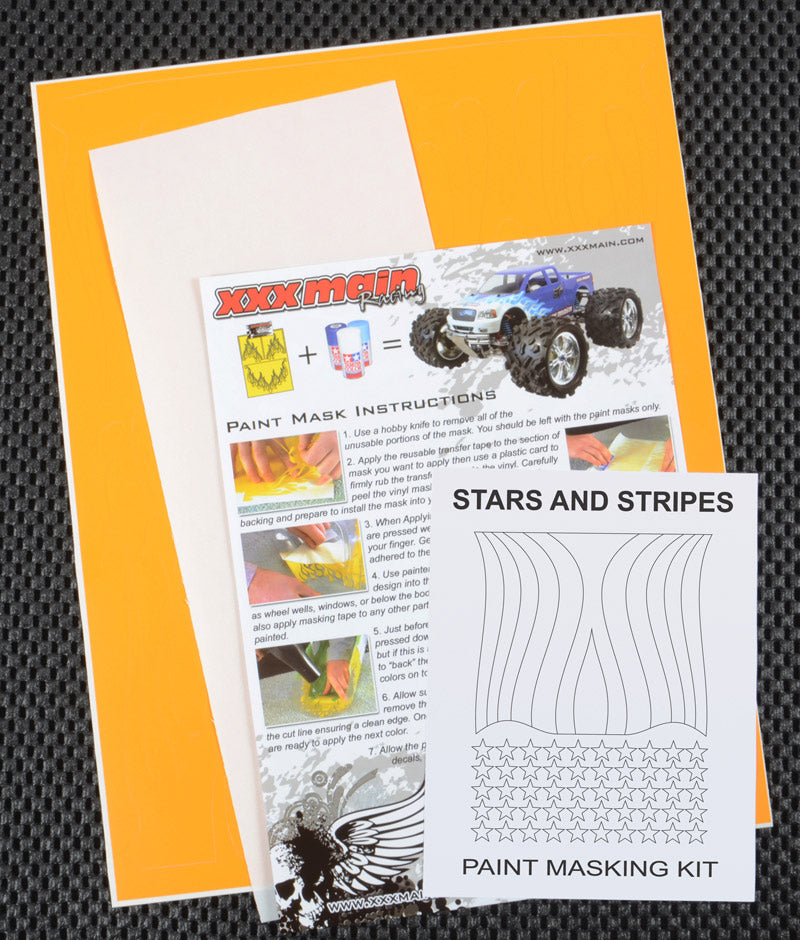 XXX Main Racing Stars and Stripes Paint Mask  M054L