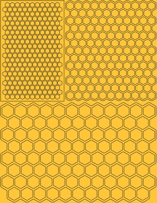 XXX Main Racing Pre-cut vinyl Paint Mask Honeycomb Paint Mask M074L