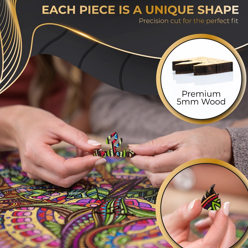 ZenChalet Puzzles Tree of Life Wooden Jigsaw Puzzle 500 pcs TL500