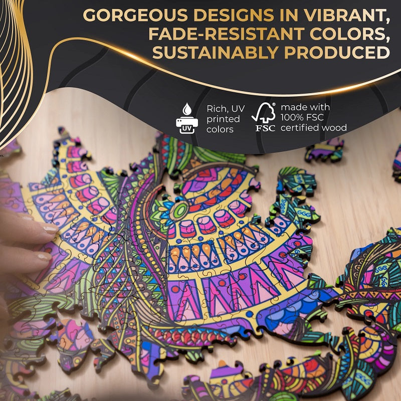 ZenChalet Puzzles Tree of Life Wooden Jigsaw Puzzle 500 pcs TL500