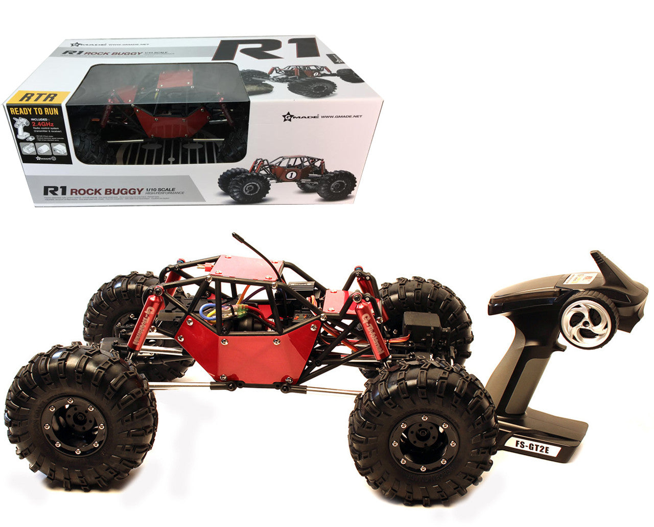 Gmade R1 Rock Crawler Buggy RTR 1/10 Scale  a Tube Frame and 4WD