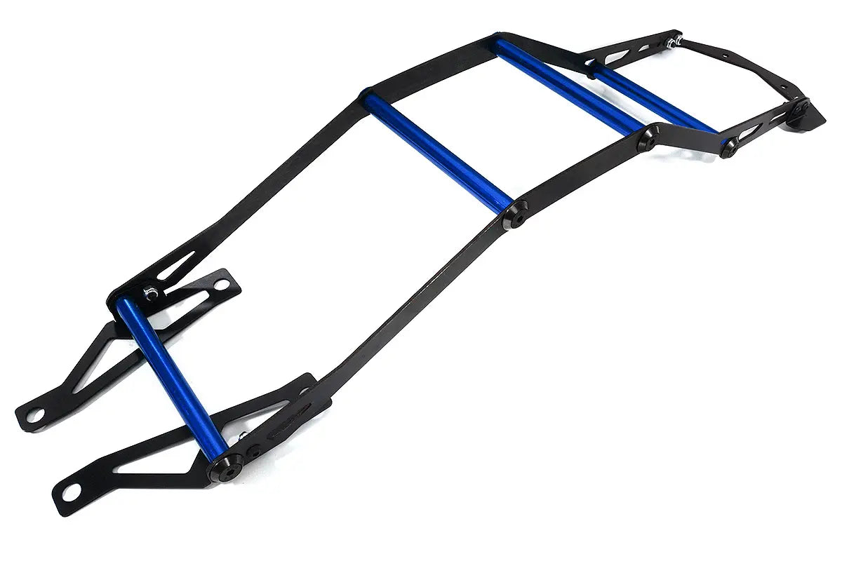 Integy Blue Alloy Aluminum Exo-Skeleton Body Roll Cage Kit Traxxas Maxx V1 Truck 4S