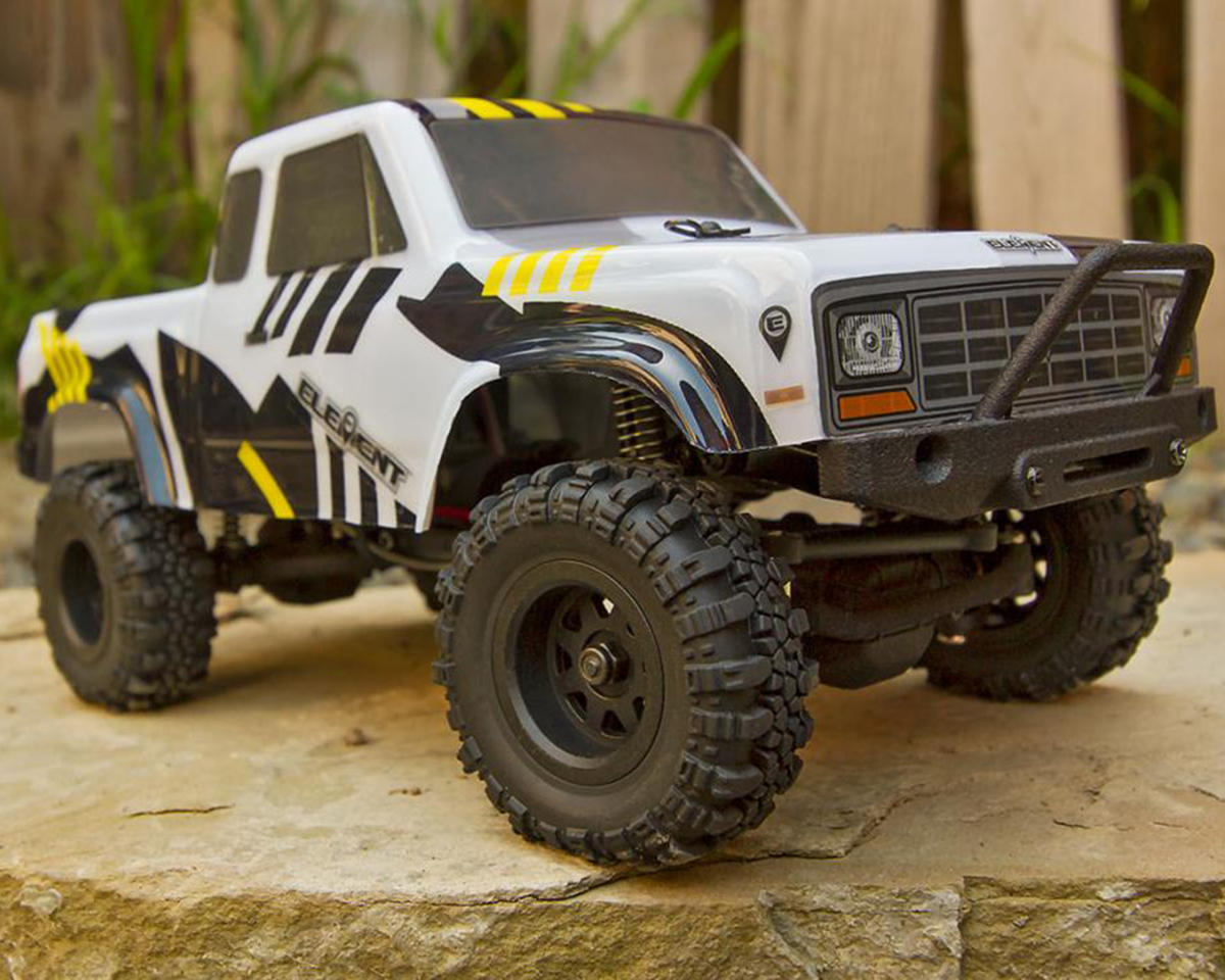 Element RC Enduro24 Sendero 1/24 4WD RTR Scale Mini Trail Truck Black/Yellow 2.4GHz Radio