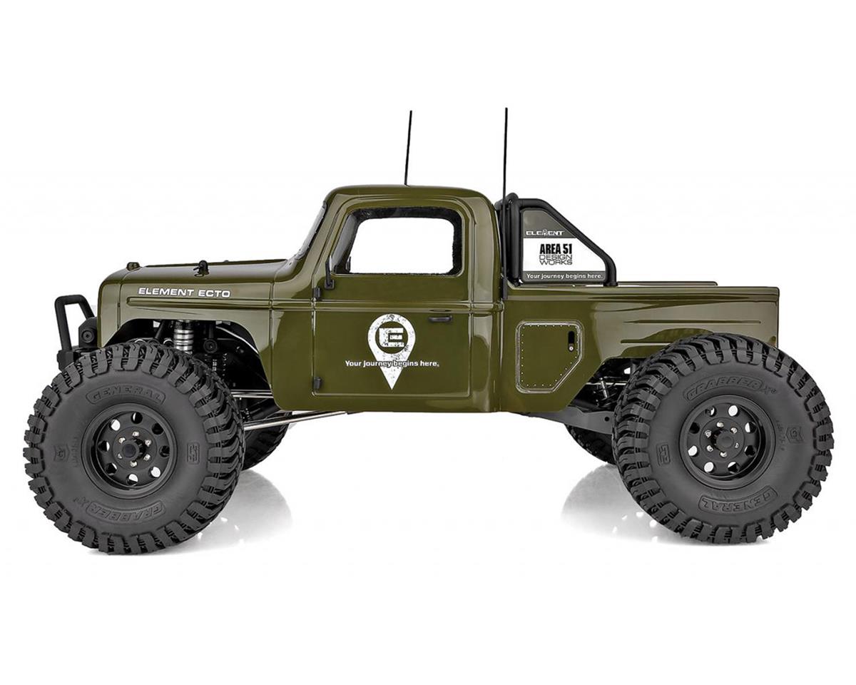 Element RC Enduro Ecto Trail Truck 4x4 RTR 1/10 Rock Crawler Combo Green 2.4GHz Radio Battery & Charger