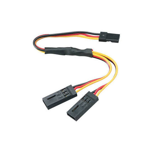 Hitec RCD Heavy-Duty 6-Inch Y-Extension Cable | Hitec/JR Compatible