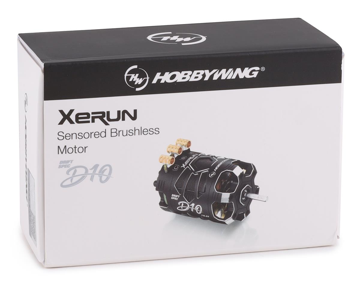 Hobbywing Xerun D10 Drift Brushless Motor 10.5T (Black)