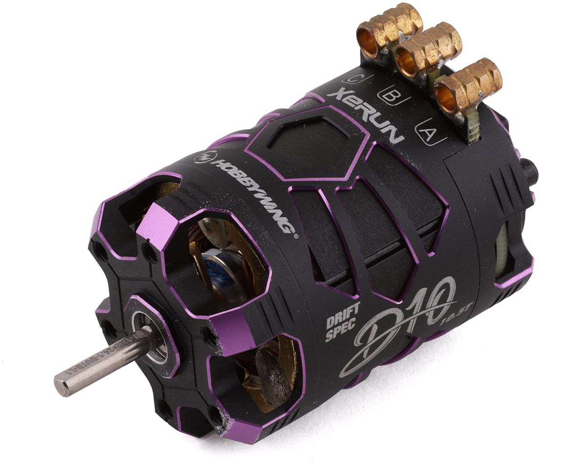 Hobbywing Xerun D10 Drift Brushless Motor 10.5T (Purple)