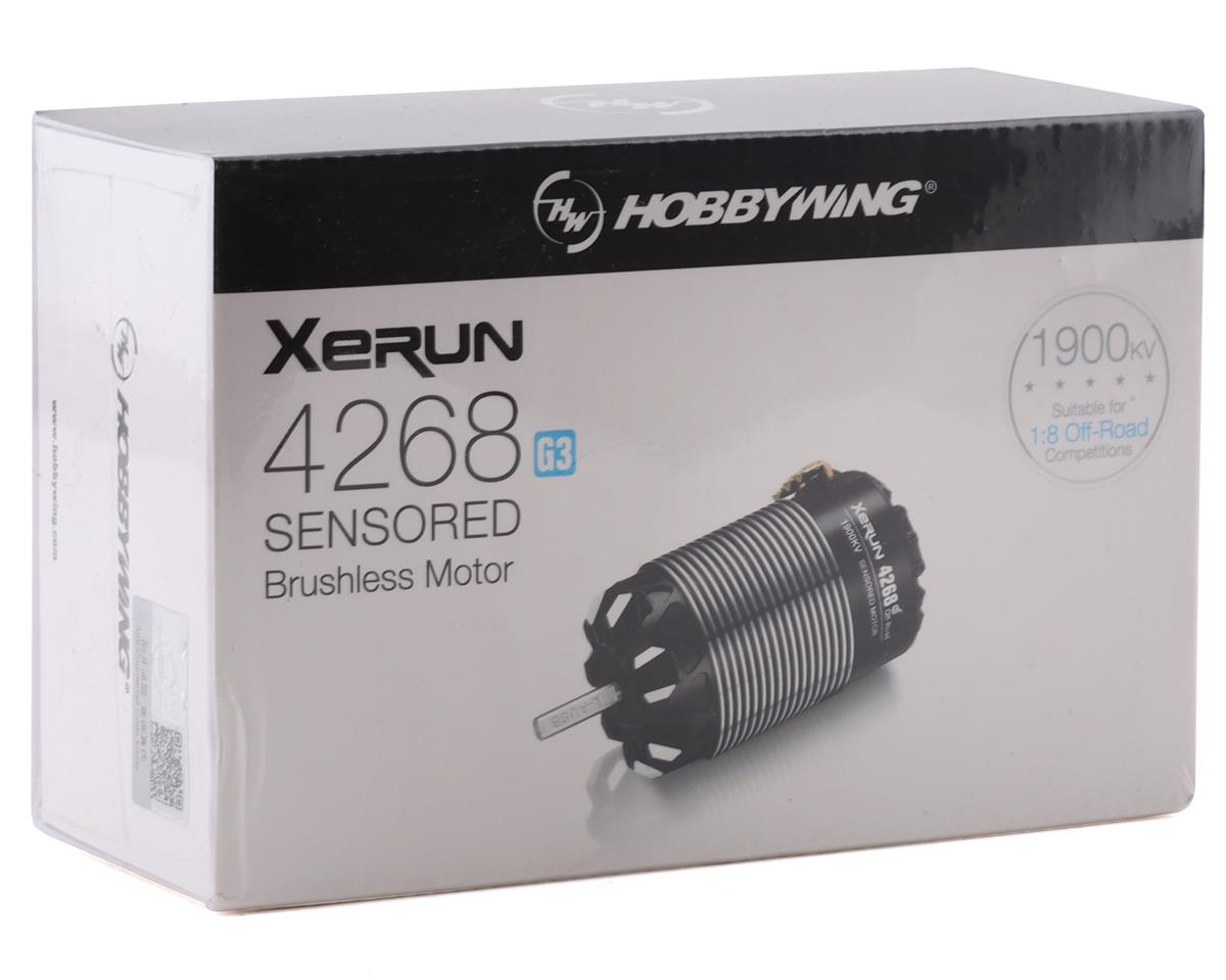 Hobbywing Xerun 4268SD G3 1/8 Scale Sensored Brushless Motor 1900kV