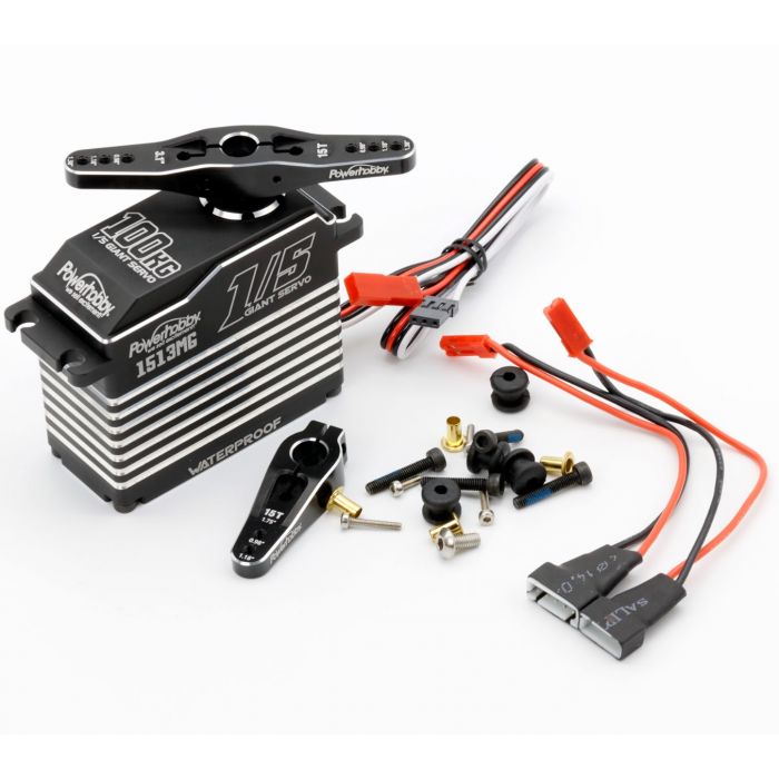 Power Hobby 1513MG 1/5 Scale Waterproof Brushless Steel-Gear Servo — 2