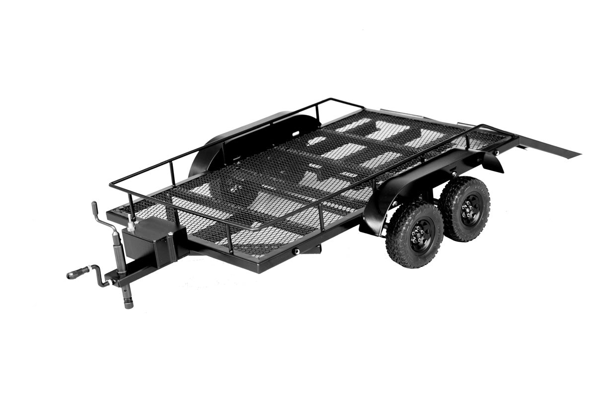 Racers Edge 1/10 Scale Full Metal RC Scale Trailer with LED Lights