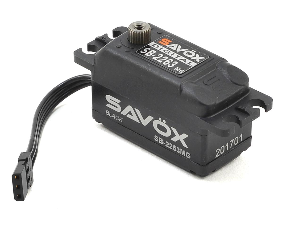Savox Black Edition 1/10 Low Profile Brushless Digital Servo