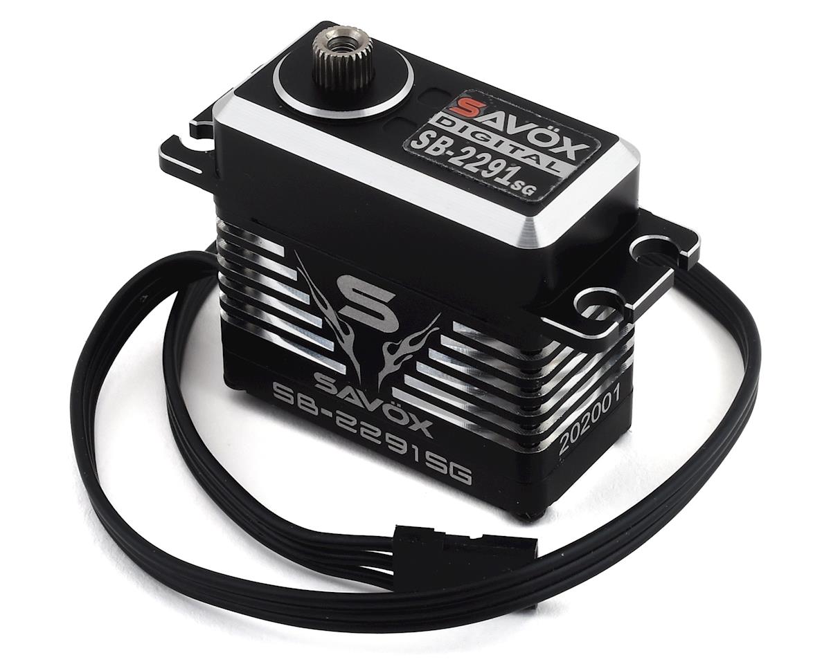 Savox 1/8 1/10 Monster High Speed Brushless Servo Black Edition 7.4V