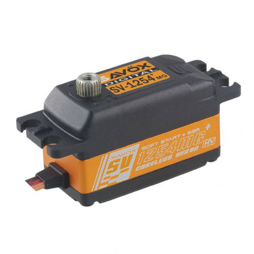 Savox SV1254MGP HV Coreless Low Profile Digital Servo Soft Start