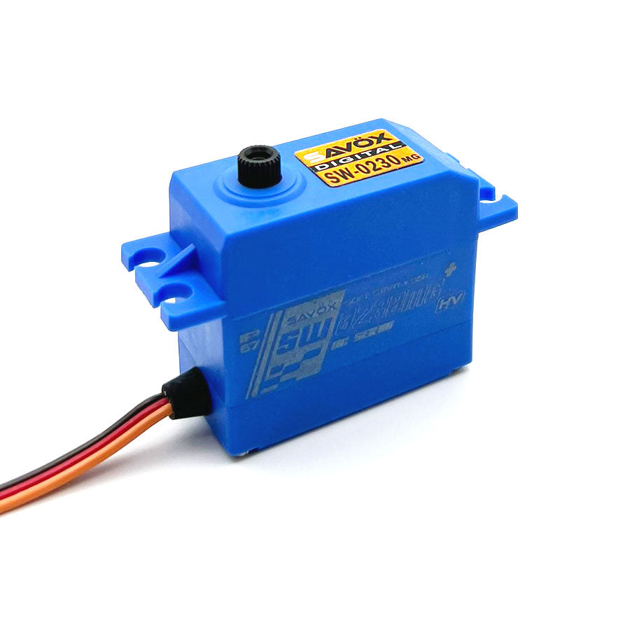 Savox SW0230MGP Waterproof Standard Digital Servo Soft Start