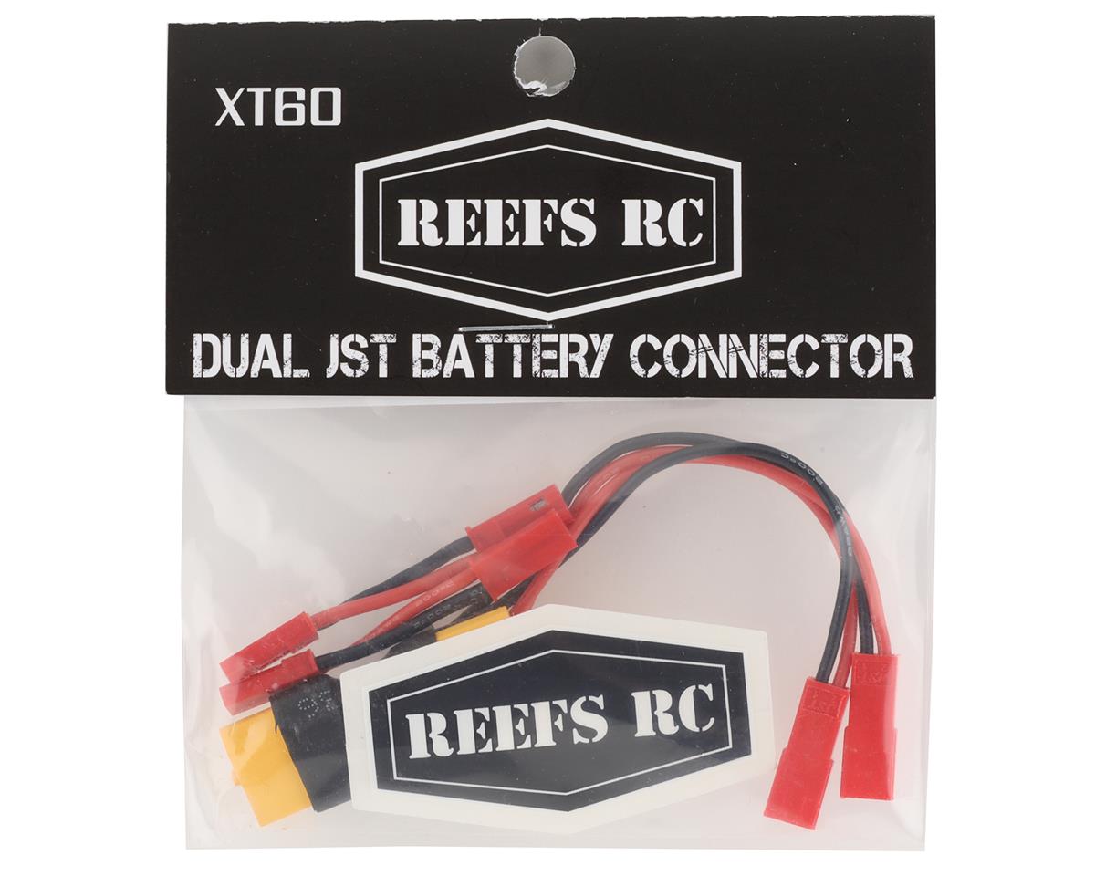 Reefs RC XT60 Inline Power Tap with Dual JST Connectors 2 Male-Male JST Adaptors