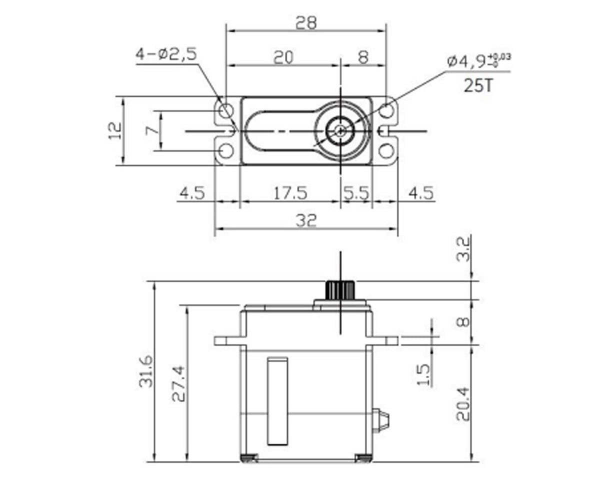 Reefs RC 179 Smart Micro Servo/Winch